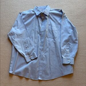 Brooks Brothers Light Blue Non Iron Dress Shirt 17 32/33